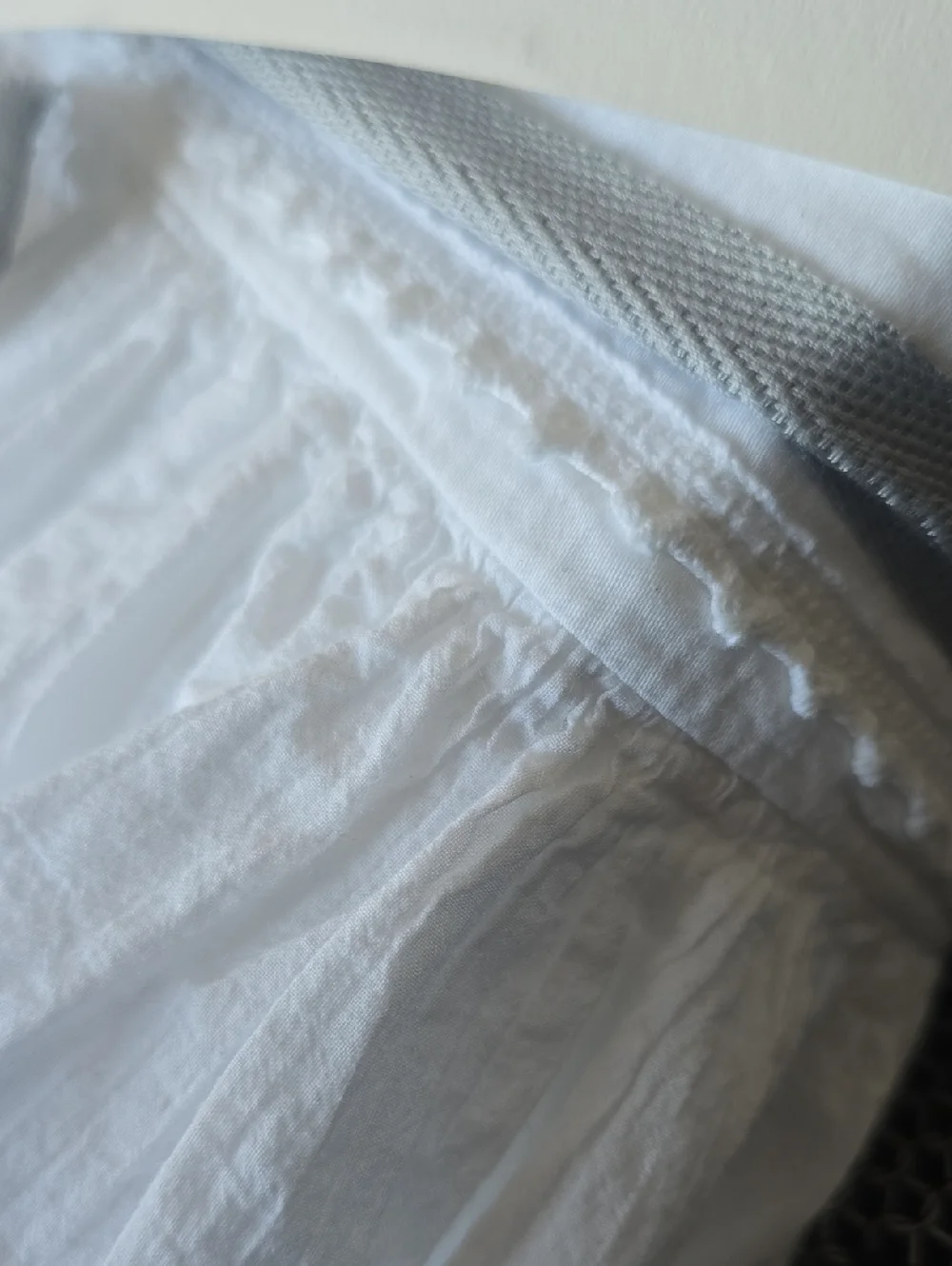 Organic Cotton Spa Sateen Ruffled Duvet Cover